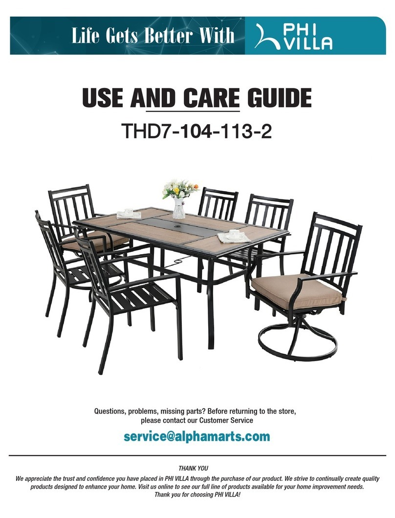 PHI VILLA THD7-104-113-2 User manual