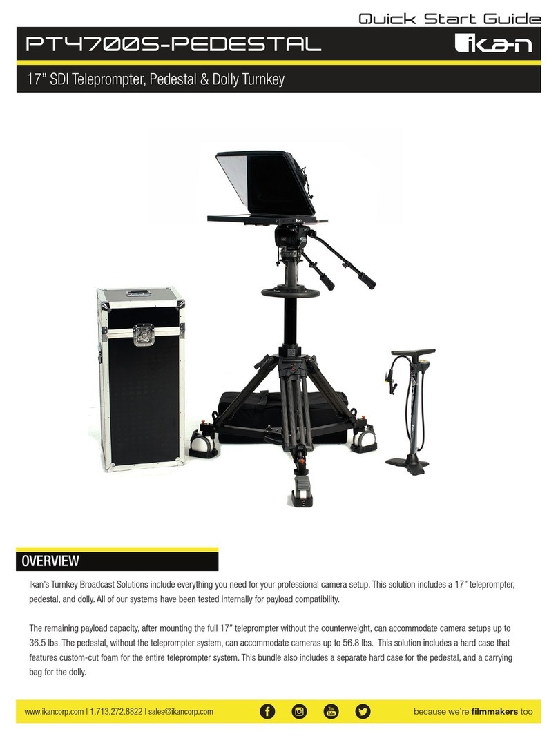 Ikan PT4700S-PEDESTAL quick start guide