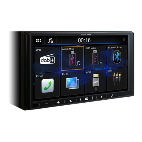 Alpine iLX-W690D User manual