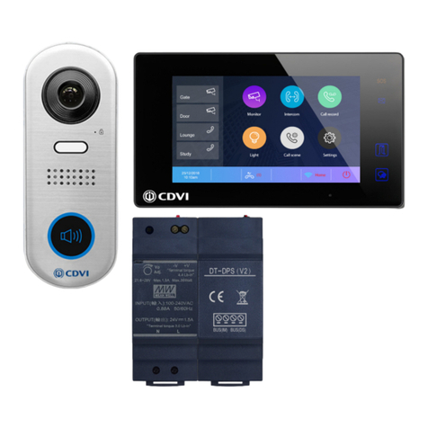 CDVI CDV-4791S-DXB quick start guide