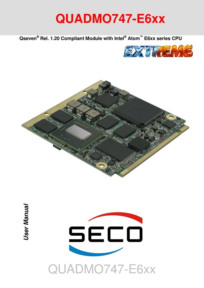 Seco Qseven QUADMO747-E6 Series user manual