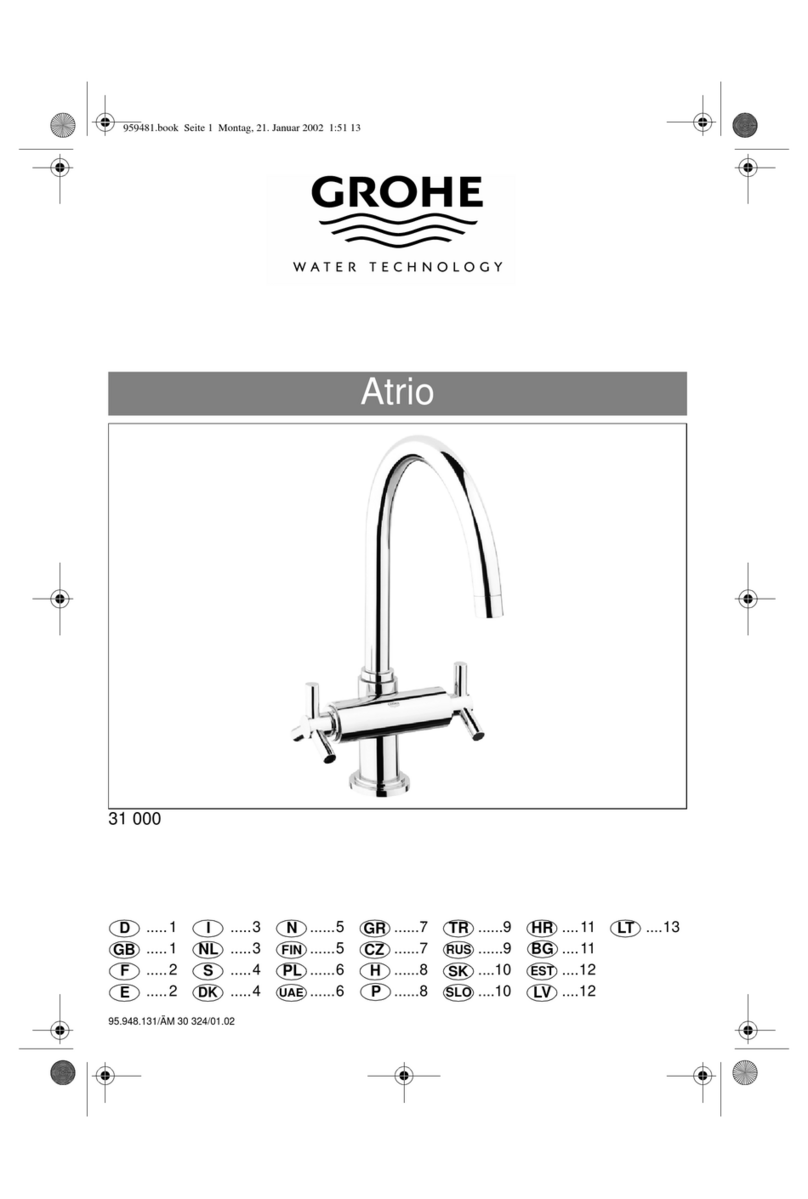 Grohe Atrio 31 000 manual