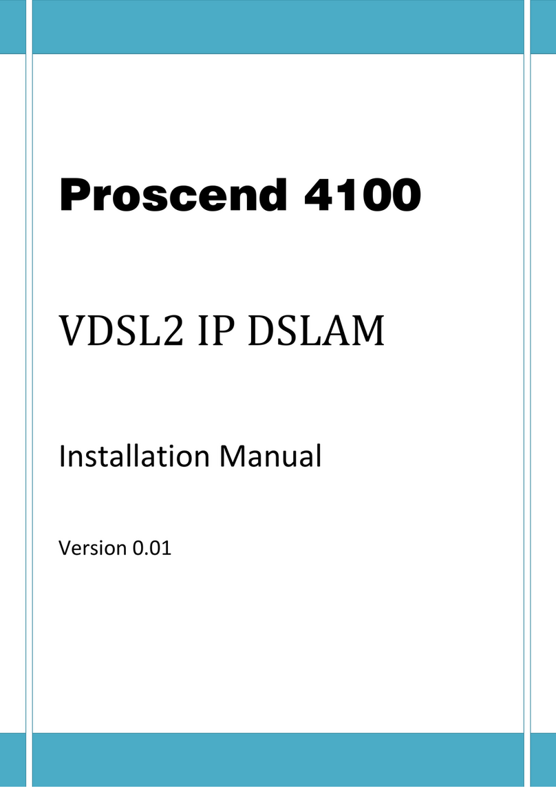 Proscend 4100 User manual