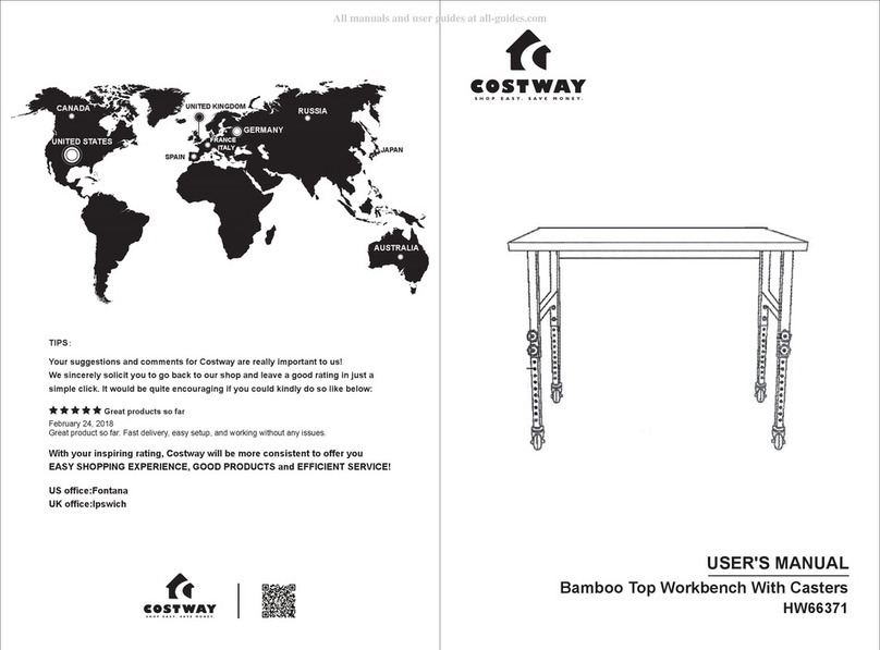 Costway HW66371 user manual