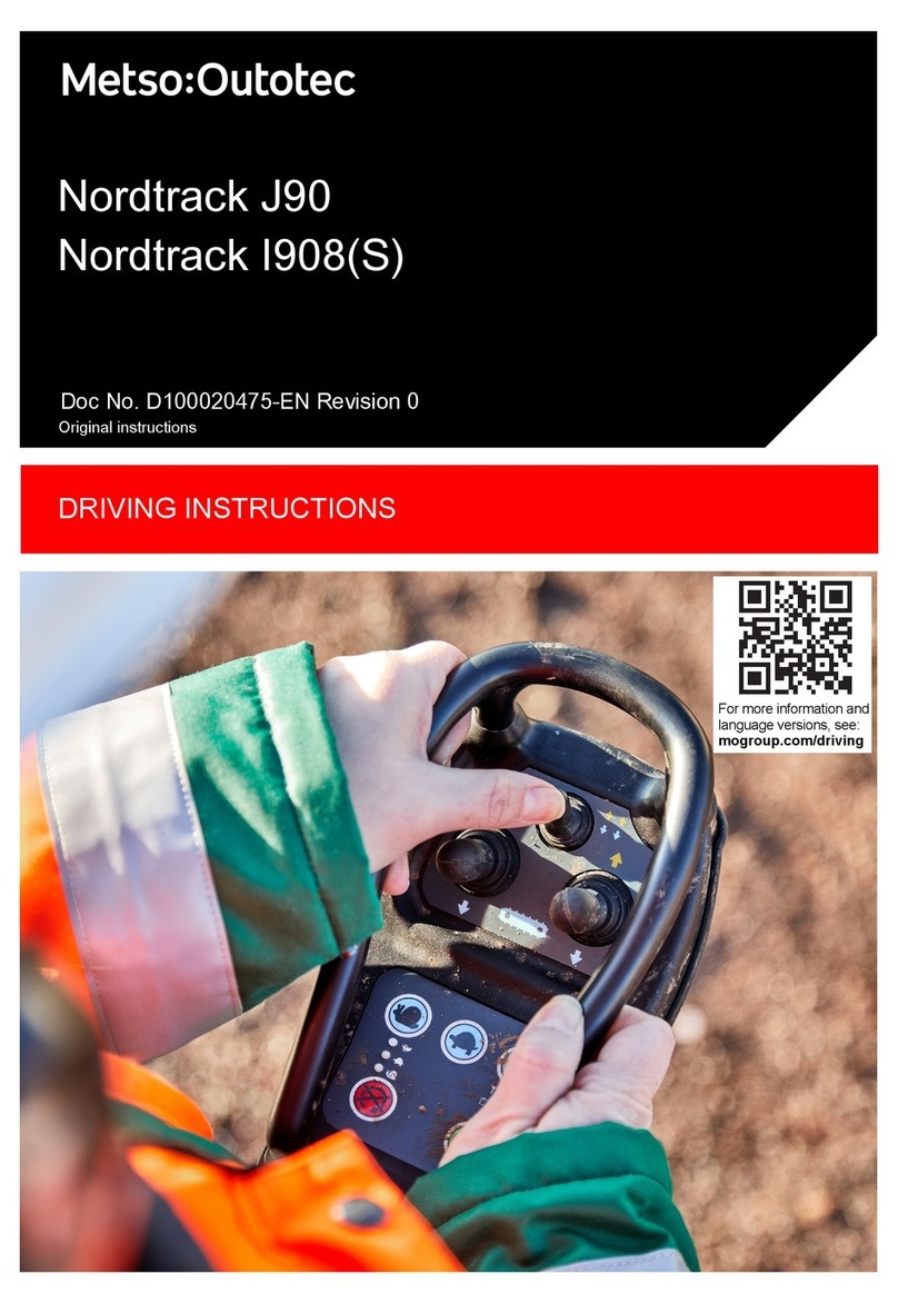 Metso Nordtrack J90 instructions