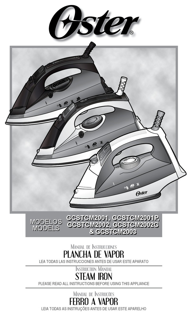 Oster GCSTCM2001P User manual