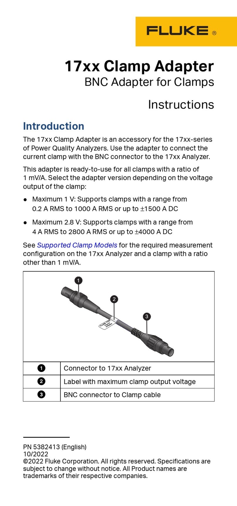 Fluke 17 Series User manual