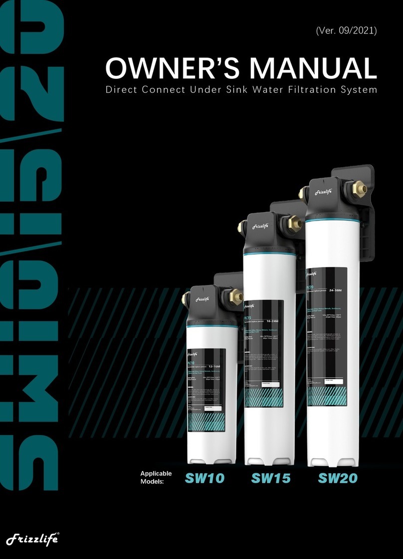 Frizzlife SW10 owner's manual
