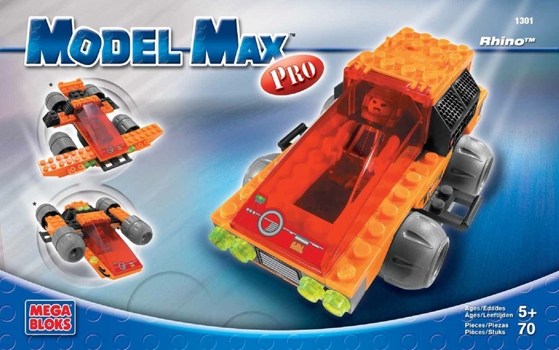 Mega Bloks Model Max Pro Rhino quick start guide