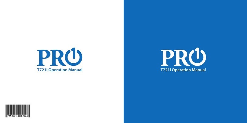 Pro 1 IAQ T721i Operation manual