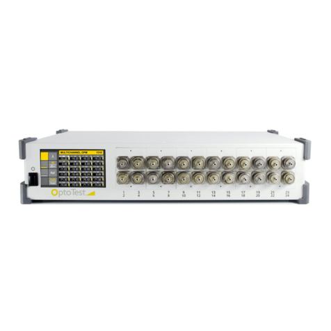 Santec OptoTest OP760 Series User manual