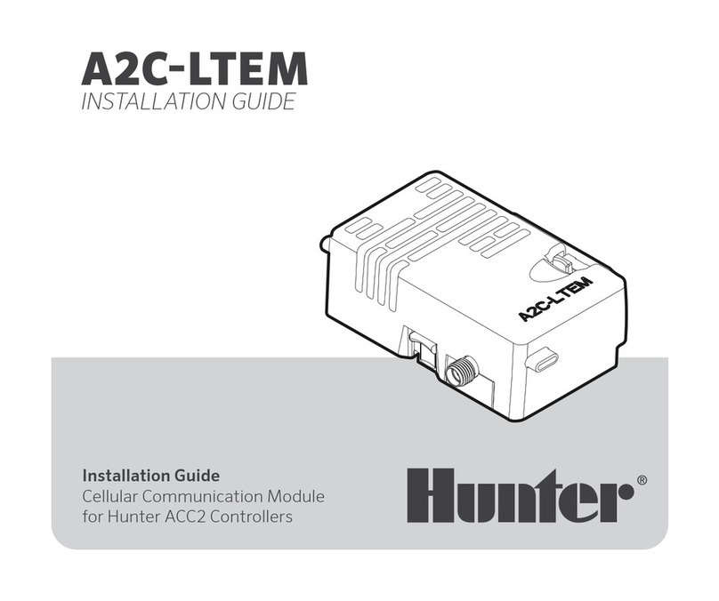Hunter A2C-LTEM installation guide