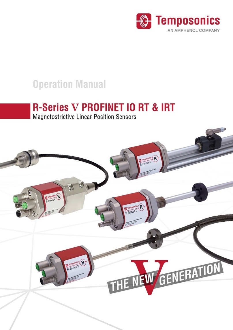 Temposonics V R Series User manual