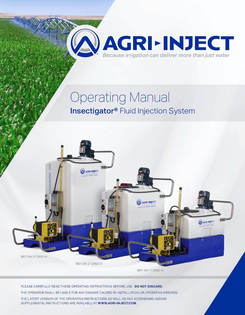 AGRI-INJECT Insectigator 887-34-312902-0 User manual