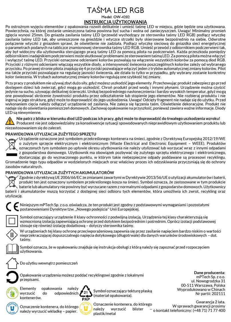 mPTech OW-4202 Instructions for use