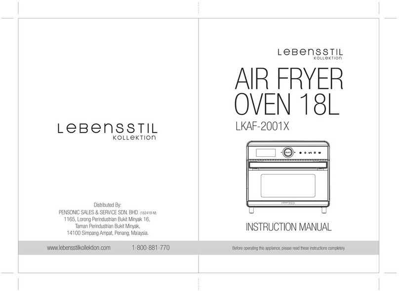 Lebensstil Kollektion LKAF-2001X instruction manual