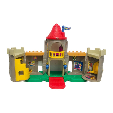 Fisher-Price Lil' Kingdom Castle C1159 instruction sheet Fisher-Price Lil' Kingdom Castle C1159 instruction sheet