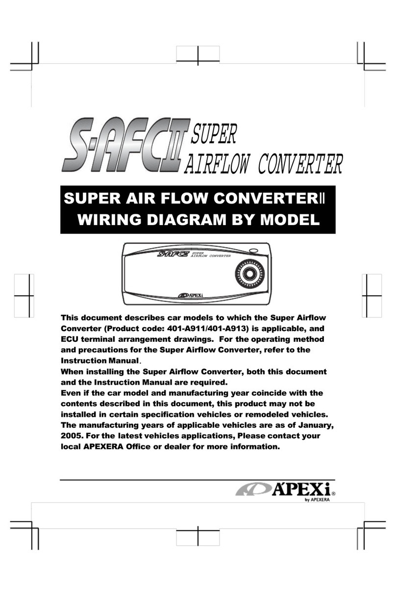 Apexera A'PEXi S-AFCII Wiring diagram