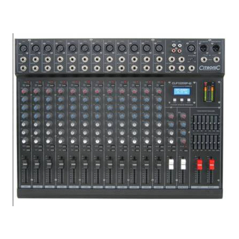 Citronic CLP122DSP-B manual