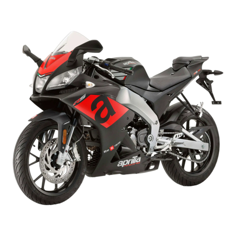 APRILIA RS 125 Euro 4 User manual