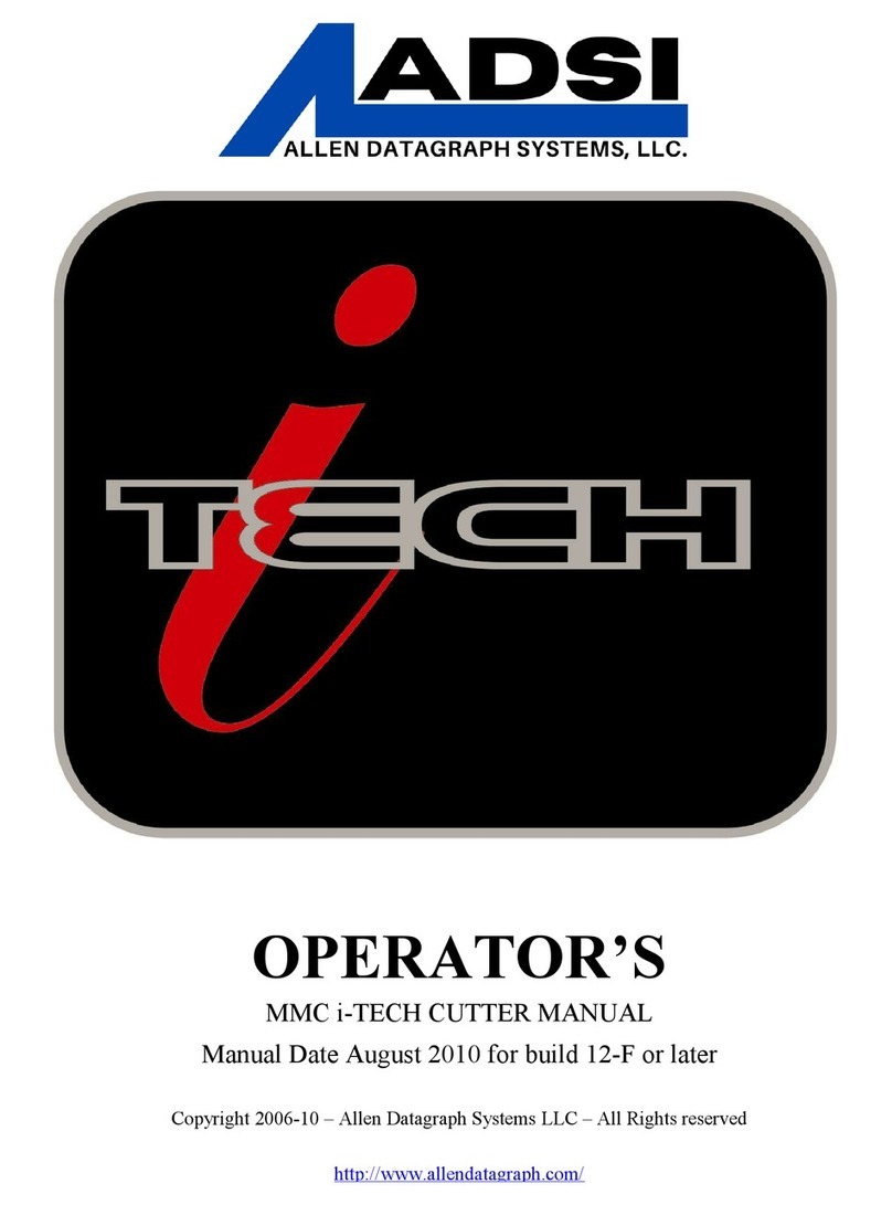 ADSI i-TECH 230 Operator's manual