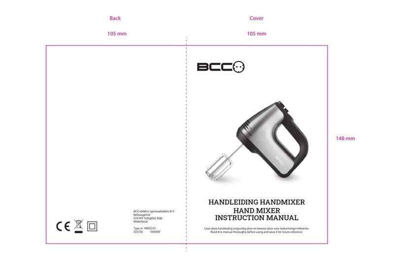 BCC HM22-01 instruction manual