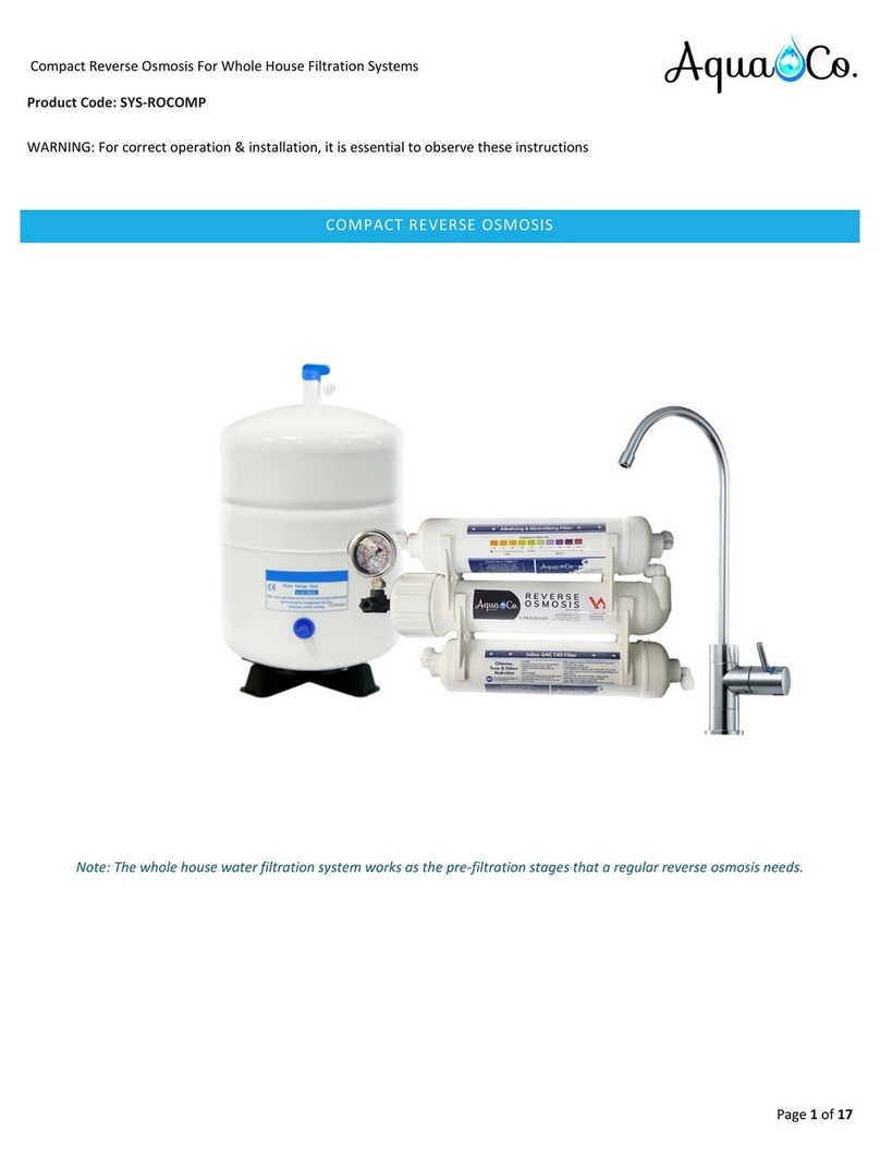 AquaCo SYS-ROCOMP manual