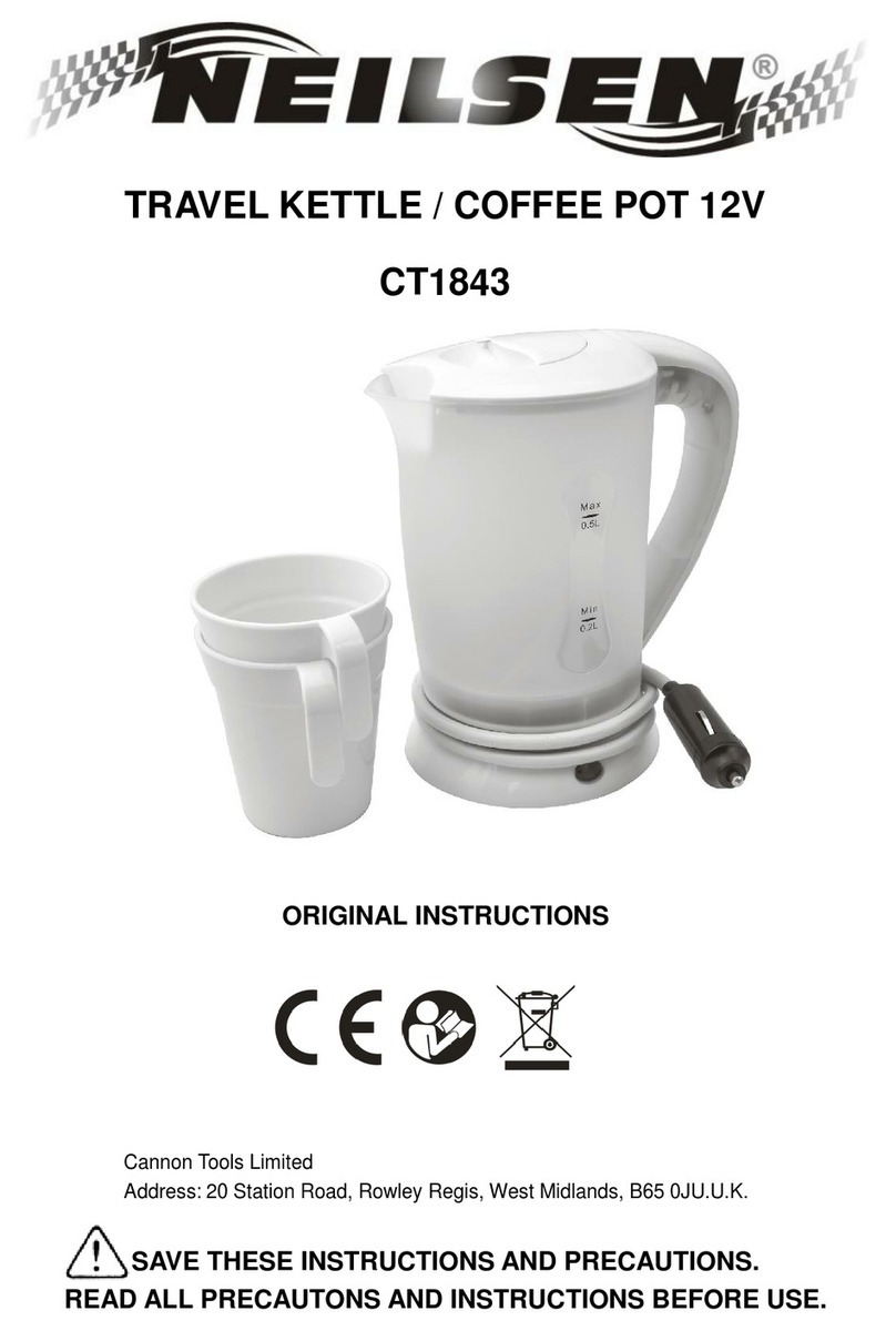 Neilsen CT1843 Original instructions