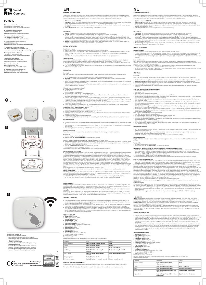 LSC Smart Connect PD-8912 manual LSC Smart Connect PD-8912 manual
