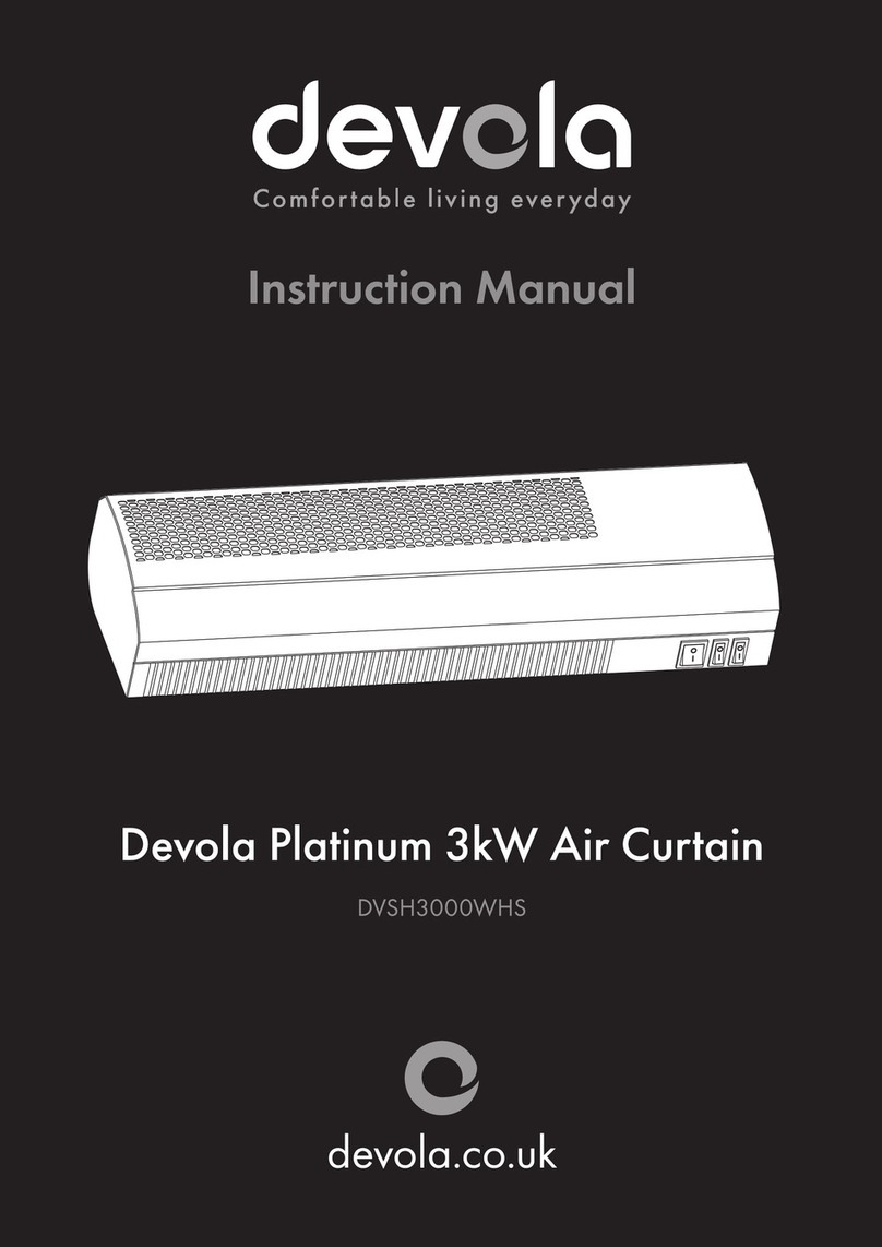 DEVOLA Platinum DVSH3000WHS instruction manual