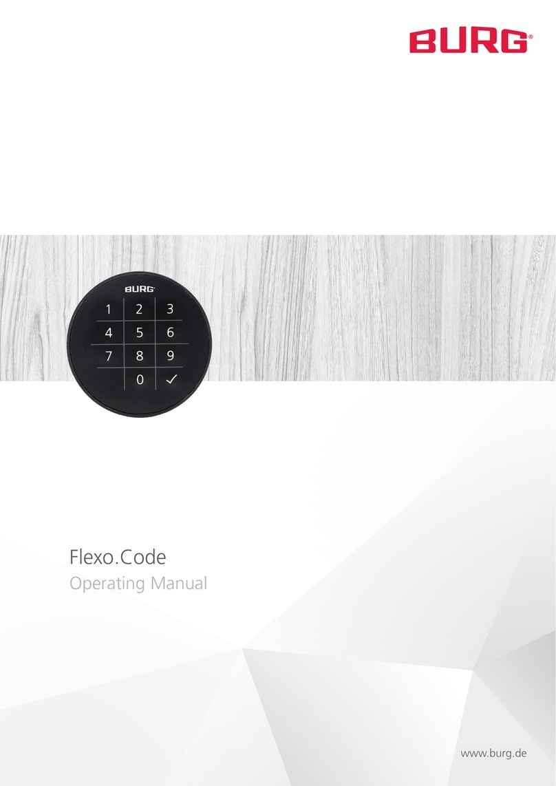 Burg Flexo.Code operating manual Burg Flexo.Code operating manual