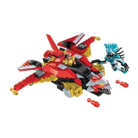 Mega Bloks Saban's Power Rangers Megaforce Red Ranger vs... User manual Mega Bloks Saban's Power Rangers Megaforce Red Ranger vs... User manual