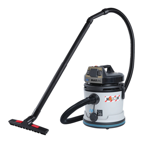 MaxVac DV20-MB User manual
