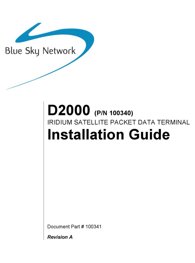 Blue Sky Network D2000 installation guide