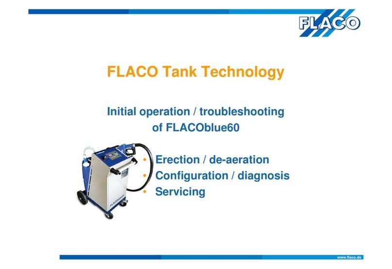 FLACO FLACOblue60 instruction manual