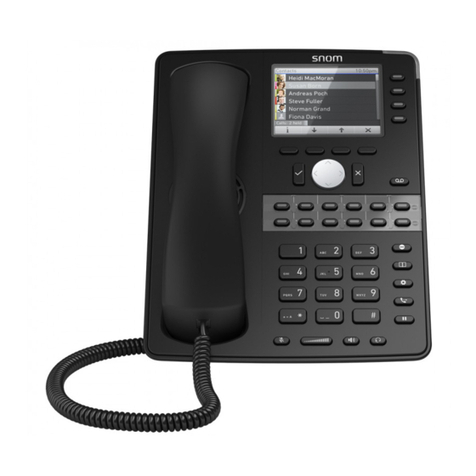 Snom 7 Series manual