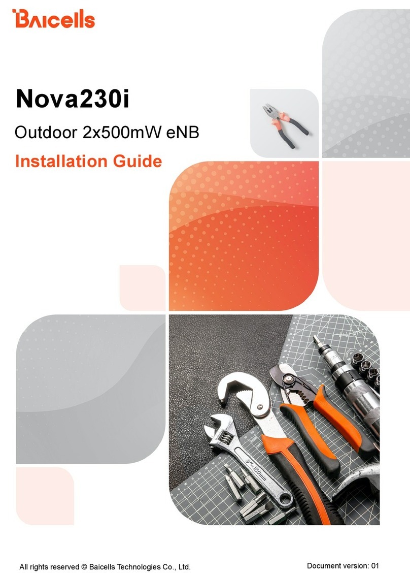 Baicells Nova230i User manual