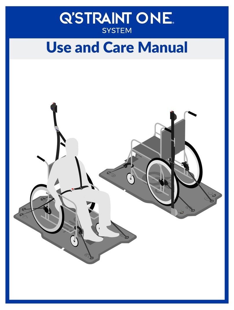 Q'STRAINT ONE User manual Q'STRAINT ONE User manual