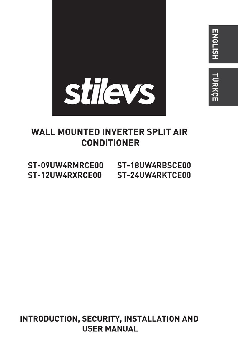 Stilevs ST-09UW4RMRCE00 Installation and user manual