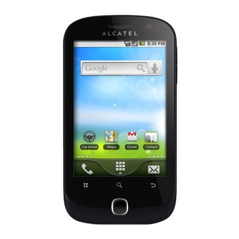 Alcatel onetouch 990A User manual