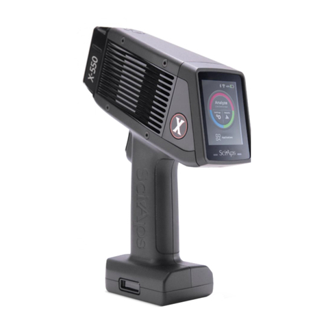 SciAps X-550 quick start guide