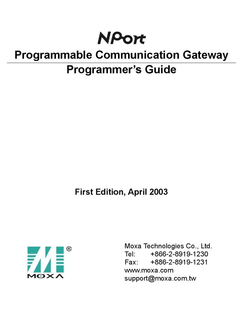 Moxa Technologies NPort PCG Manual Moxa Technologies NPort PCG Manual