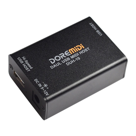 DOREMIDI DUH-10 User manual