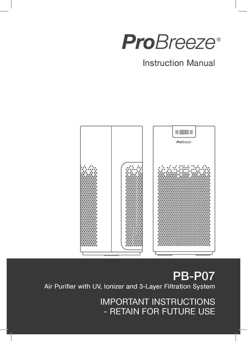 Pro Breeze PB-P07 instruction manual