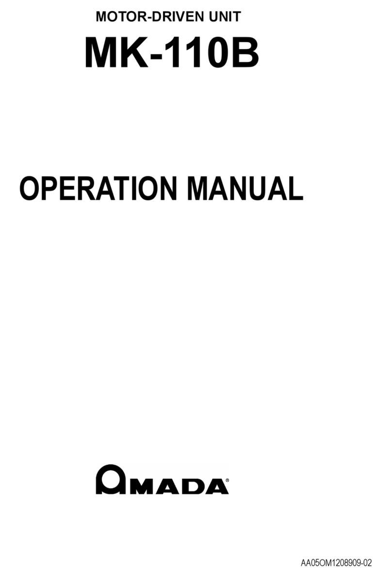Amada MK-110B User manual