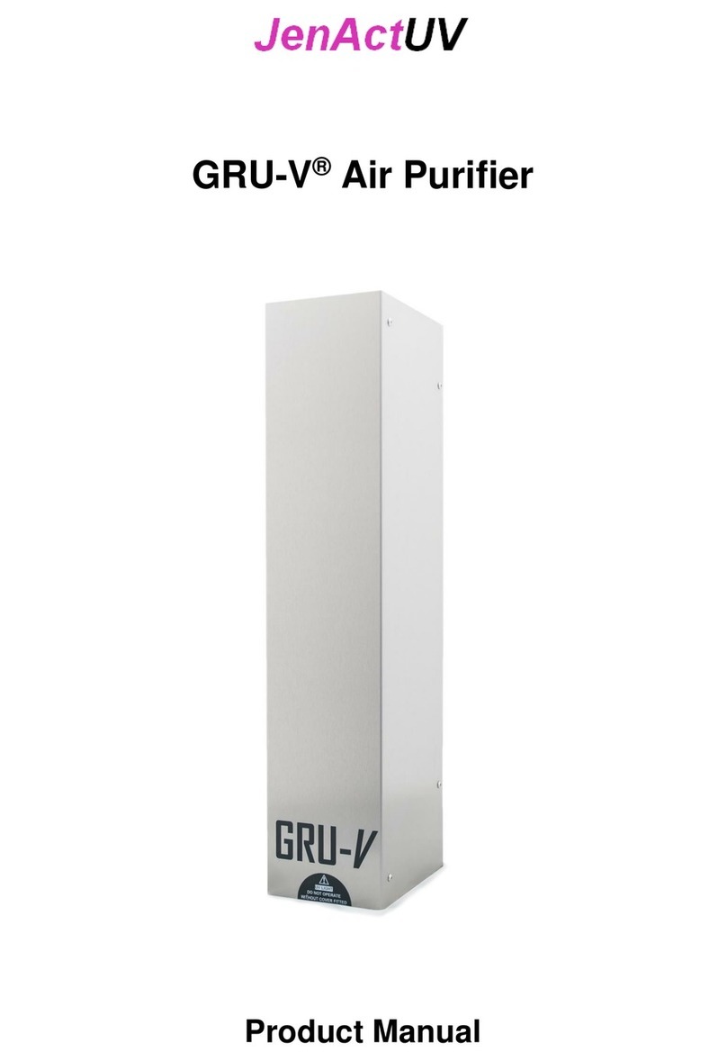 JenActUV GRU-V 389-0015 product manual