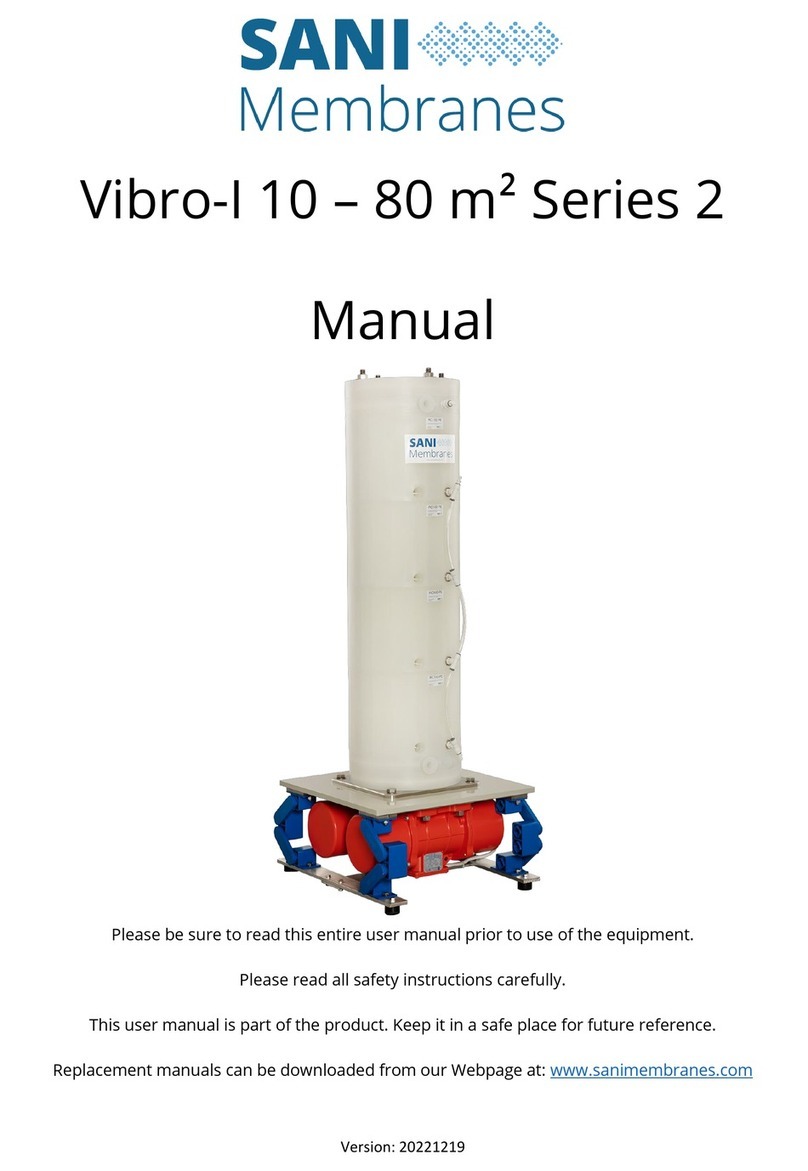 SANI Membranes Vibro-I 2 Series manual SANI Membranes Vibro-I 2 Series manual