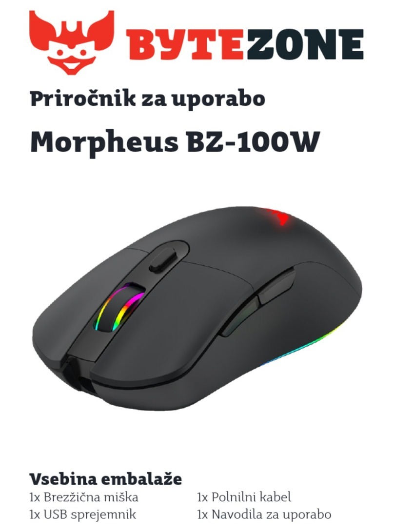 BYTEZONE Morpheus BZ-100W user manual