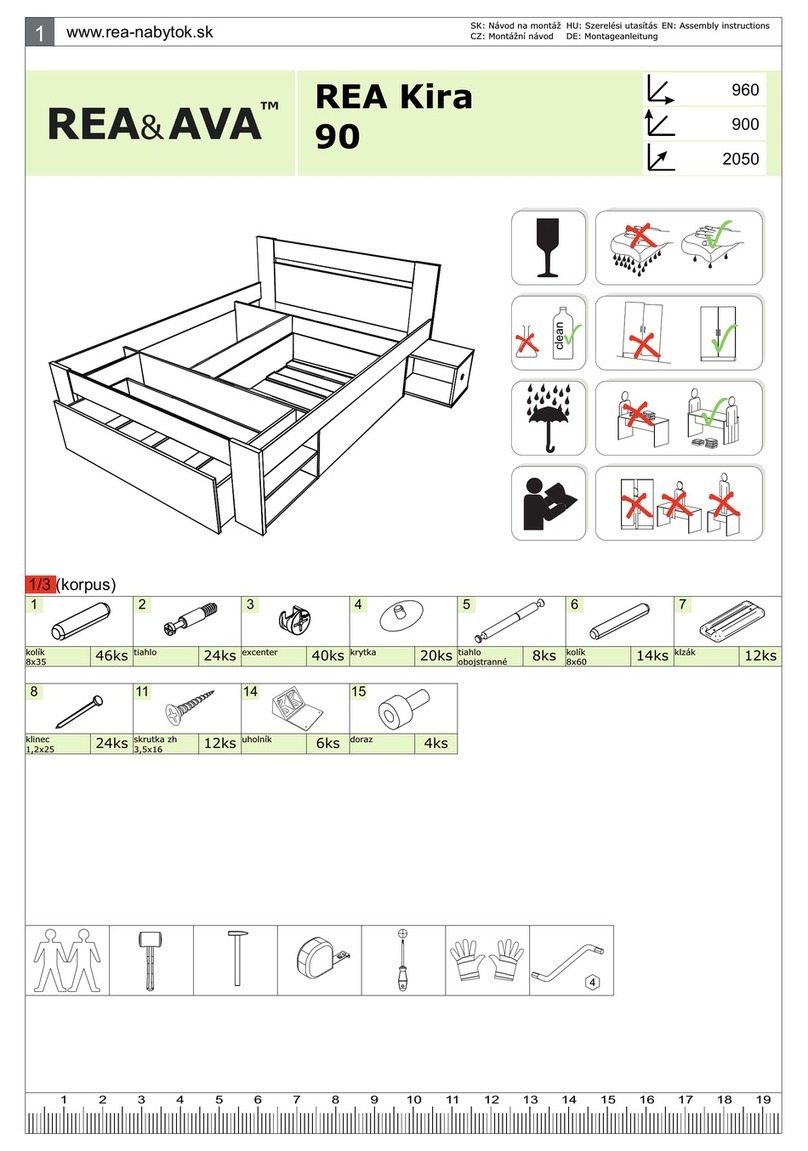 REA&AVA REA Kira 90 Assembly instructions