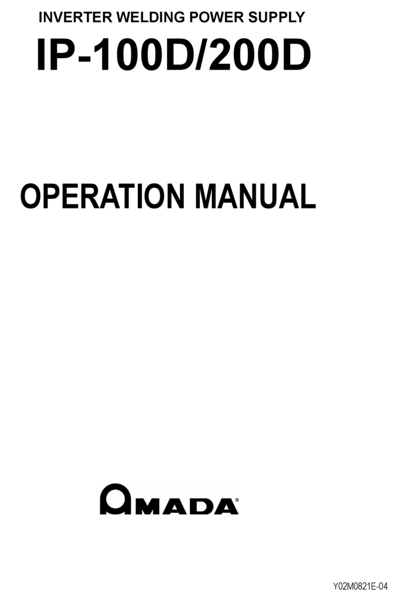 Amada IP-100D Operation manual